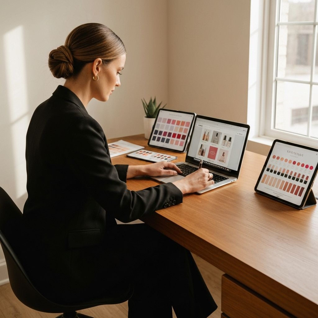 AI-powered virtual try-on simulation